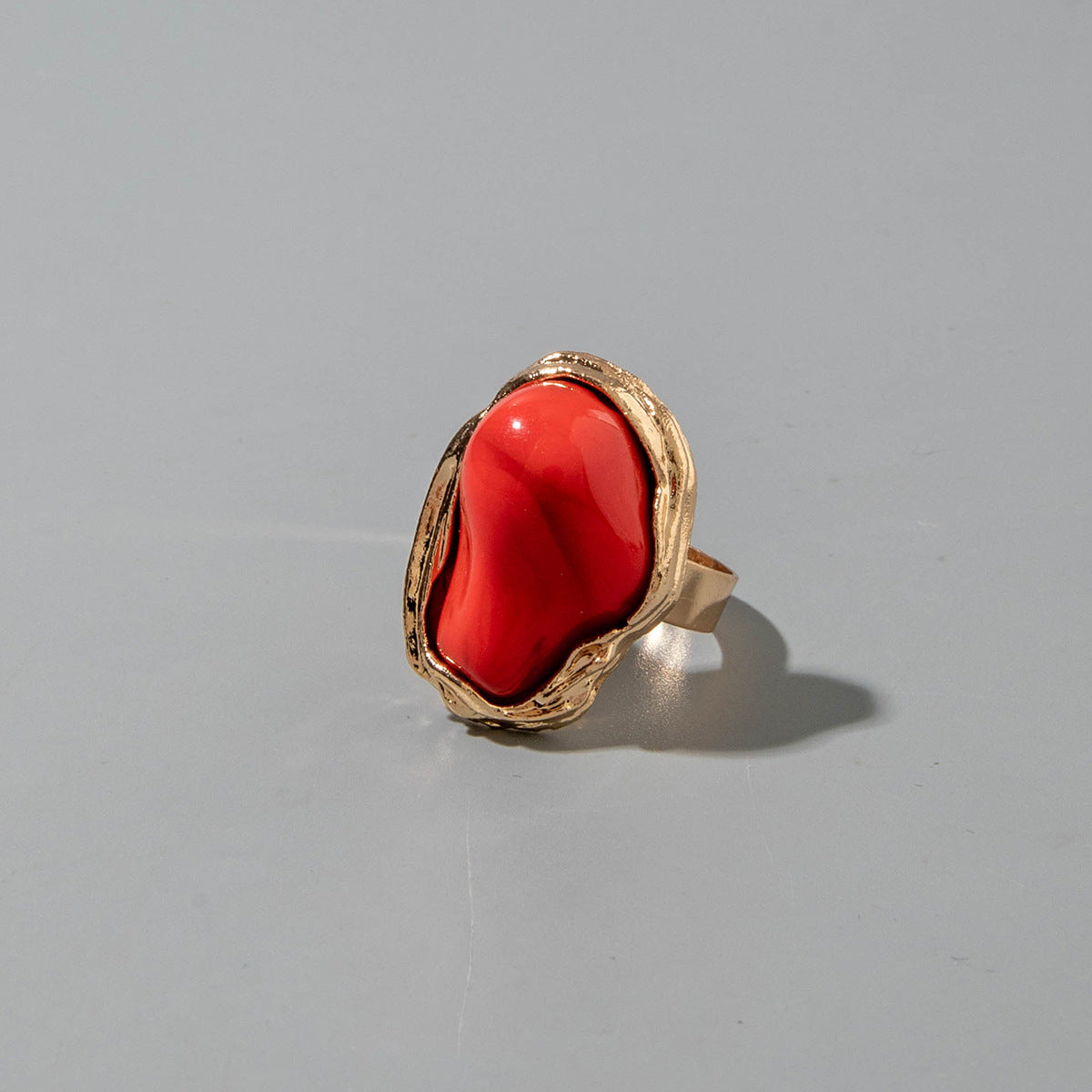 Wholesale Geometric irregular fashion ring set